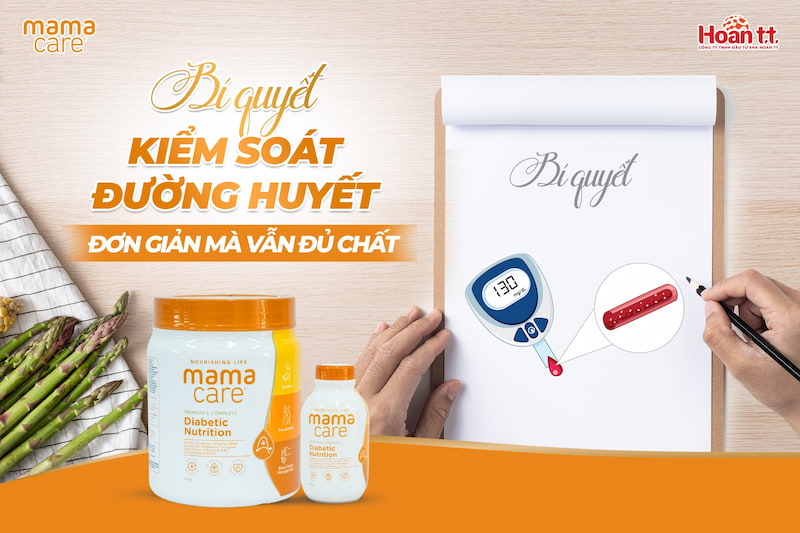 MamaCare Diabetic Nutrition bổ sung dinh dưỡng thiếu hụt và kiểm soát đường huyết ổn định