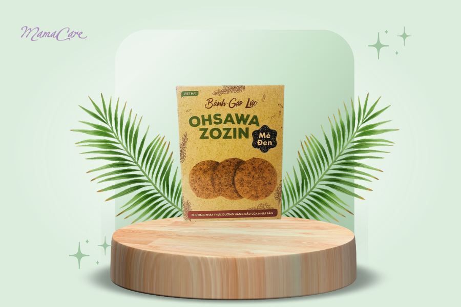 Bánh gạo lứt Ohsawa Zozin có giá tham khảo khoảng 50.000 VNĐ/gói