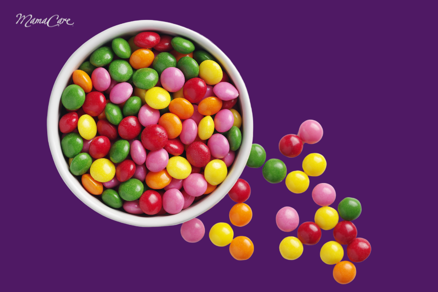 Không nên ăn nhiều bánh kẹo nhiều đường